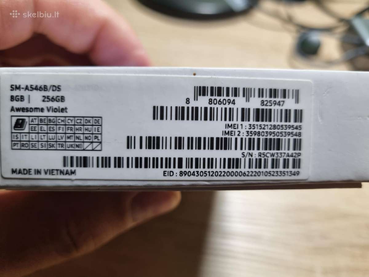 Samsung A54 5G 256gb - nuotraukos Nr. 8