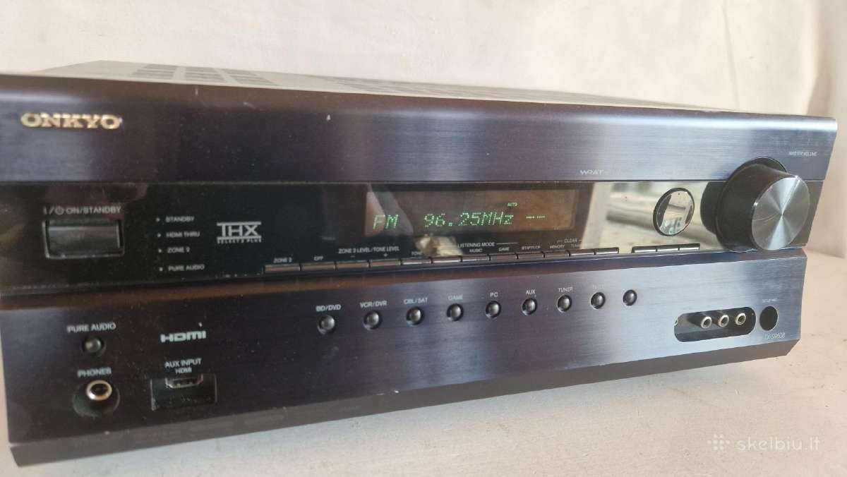 Onkyo Tx-sr608 Stiprintuvas receiveris Hdmi-cec - nuotraukos Nr. 10