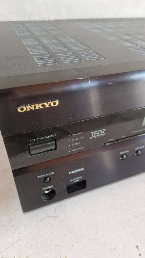 Onkyo Tx-sr608 Stiprintuvas receiveris Hdmi-cec - nuotraukos Nr. 12