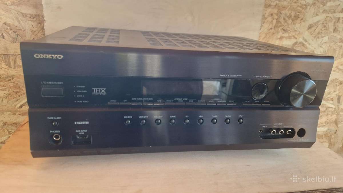 Onkyo Tx-sr608 Stiprintuvas receiveris Hdmi-cec - nuotraukos Nr. 16