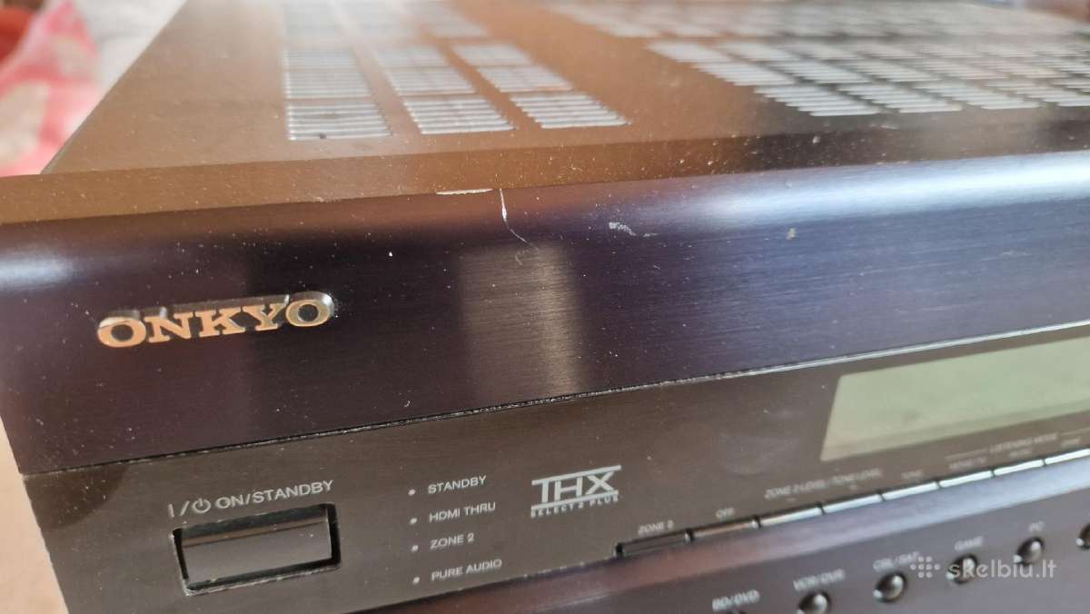 Onkyo Tx-sr608 Stiprintuvas receiveris Hdmi-cec - nuotraukos Nr. 17