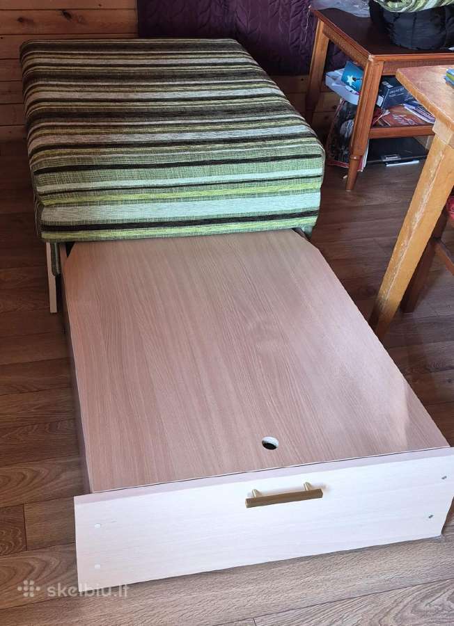 Išskleidžiama lova kušetė - nuotraukos Nr. 3