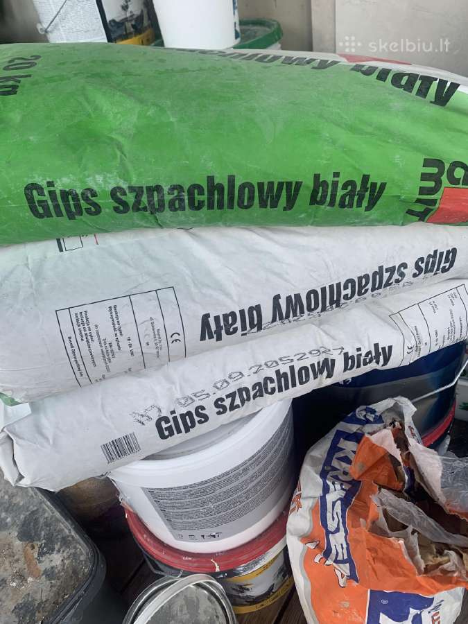 Gipso glaistas - nuotraukos Nr. 2