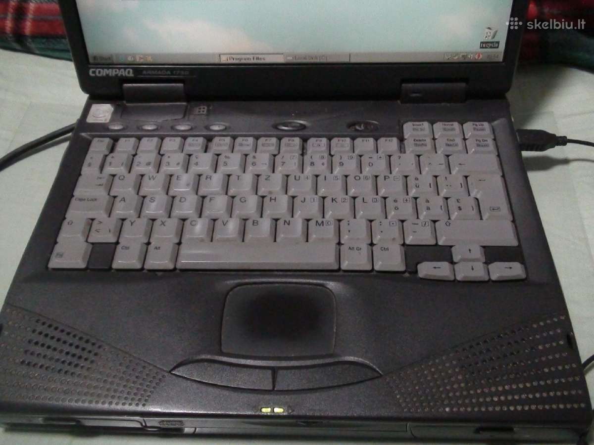 Compaq Armada 1750 senas nešiojamas kompiuteris - nuotraukos Nr. 3