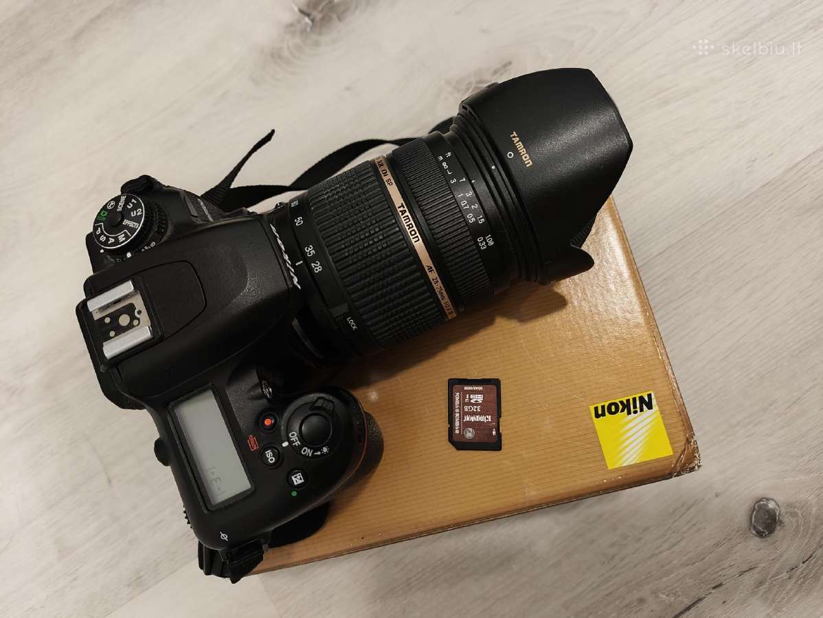 Nikon D7500 + Tamron 28-75mm f/2.8 + 32 GB kort. - nuotraukos Nr. 2