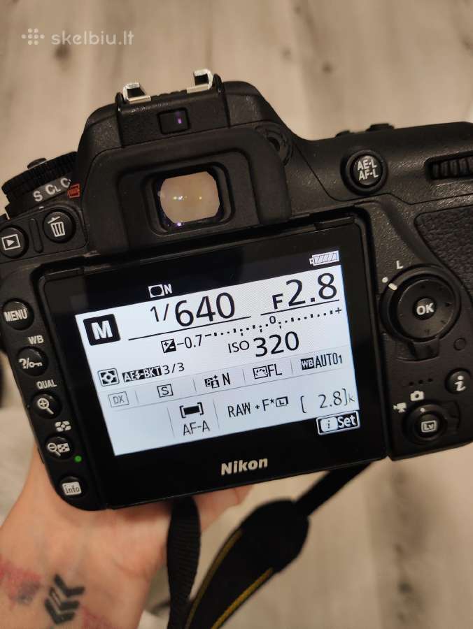 Nikon D7500 + Tamron 28-75mm f/2.8 + 32 GB kort. - nuotraukos Nr. 6