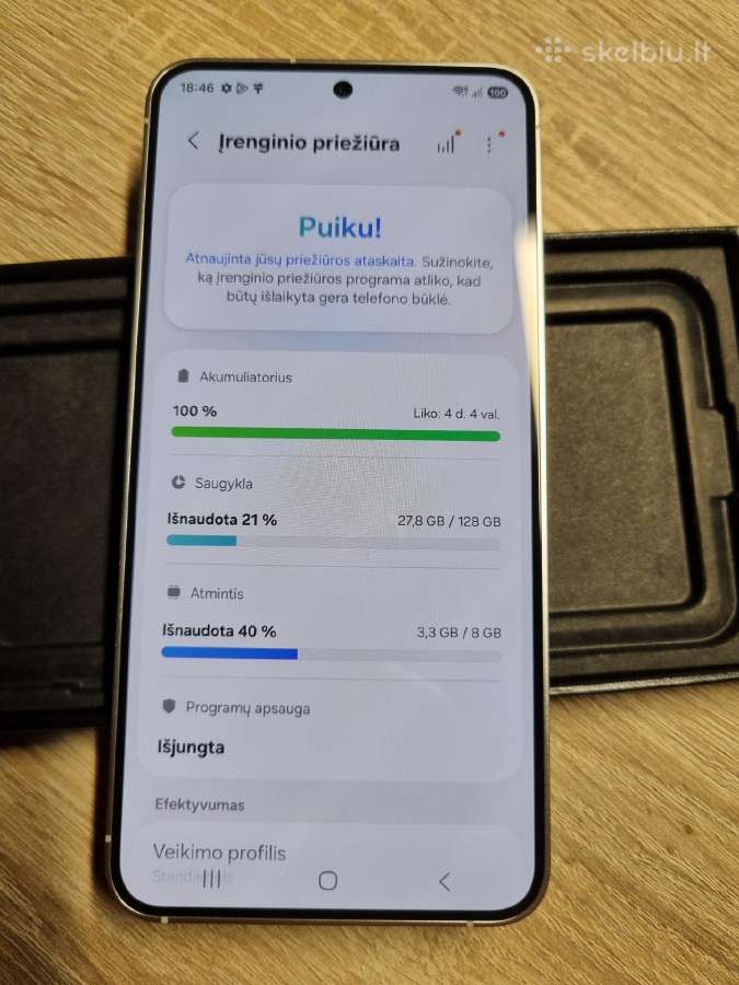 Samsung S24 128gb Marble Gray - nuotraukos Nr. 10