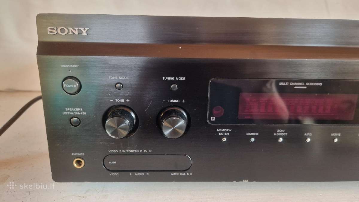 Aukštos klasės Sony Str-da2400es 7.1 resyveris Cec - nuotraukos Nr. 2