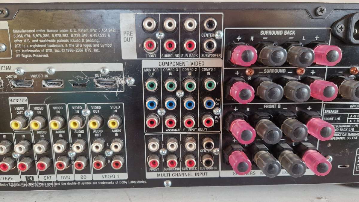 Aukštos klasės Sony Str-da2400es 7.1 resyveris Cec - nuotraukos Nr. 11