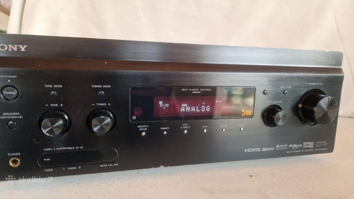 Aukštos klasės Sony Str-da2400es 7.1 resyveris Cec - nuotraukos Nr. 13