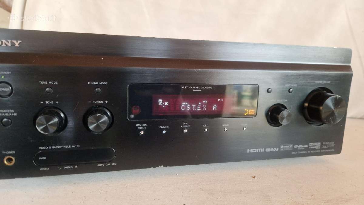 Aukštos klasės Sony Str-da2400es 7.1 resyveris Cec - nuotraukos Nr. 14