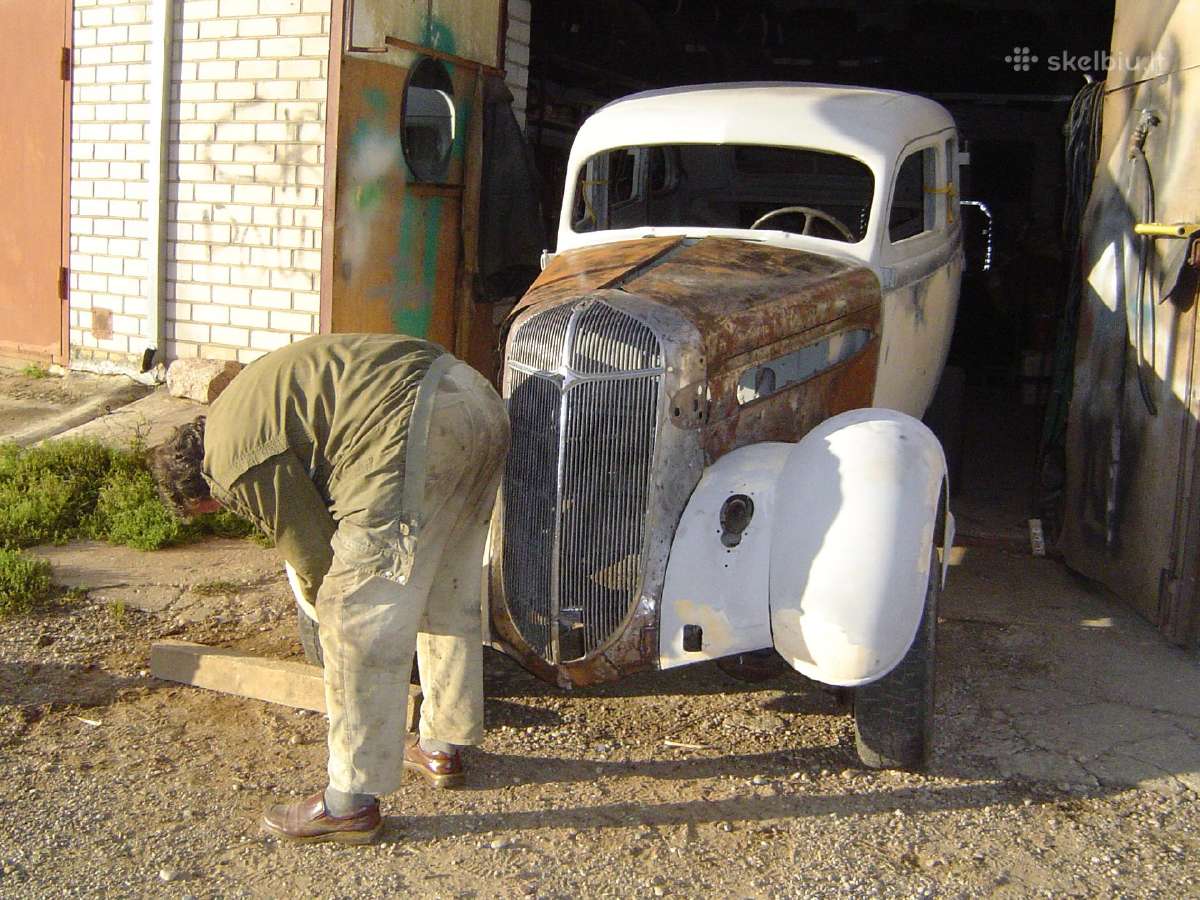 Chrysler 1936 m. restauravimo objektas - nuotraukos Nr. 2