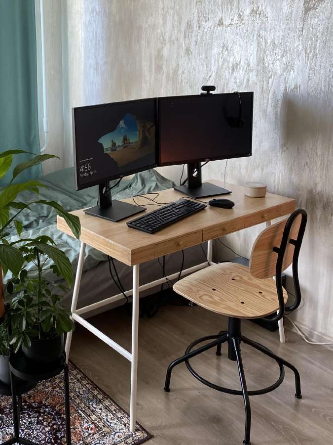 Ikea Lillsen bambuko stalas - nuotraukos Nr. 7