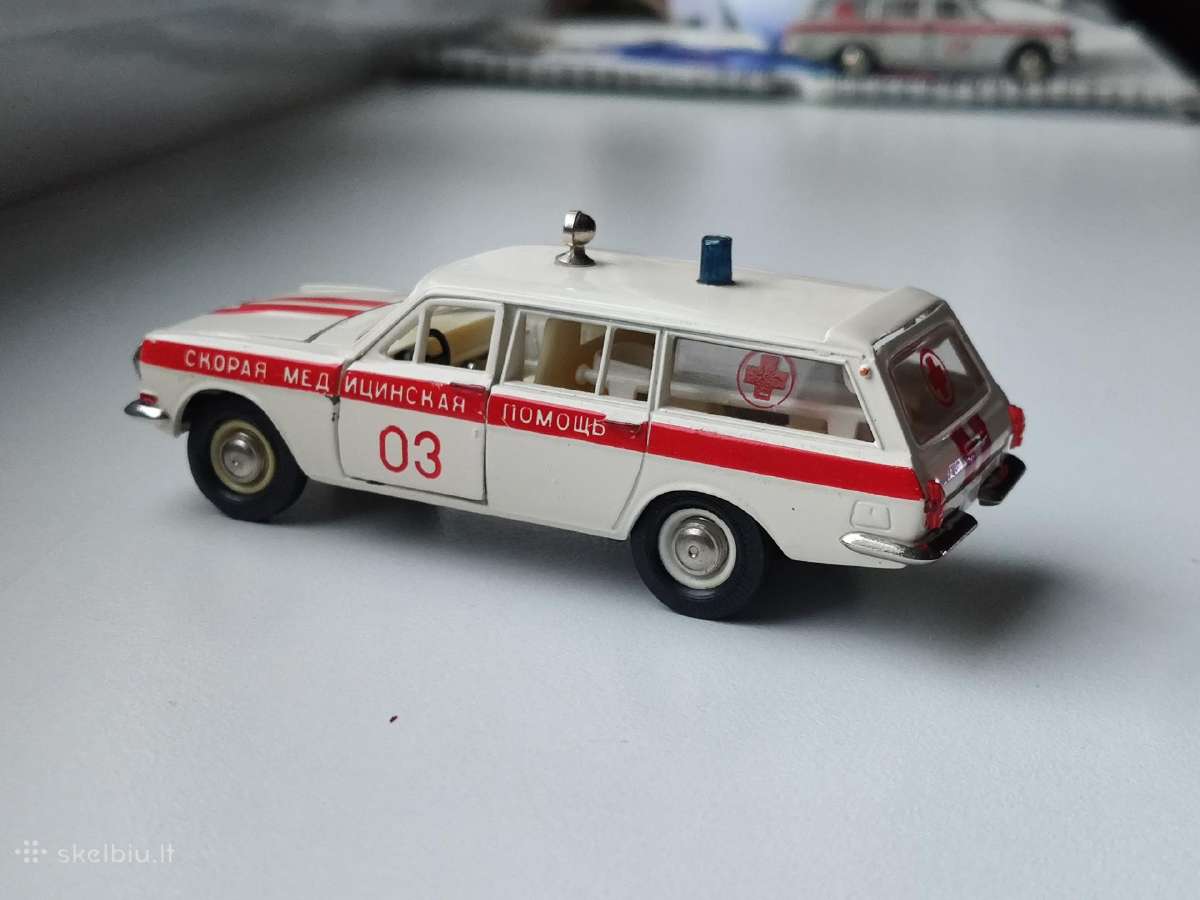 1:43 gaz 24-02 volga greitoji A24 ussr - nuotraukos Nr. 6