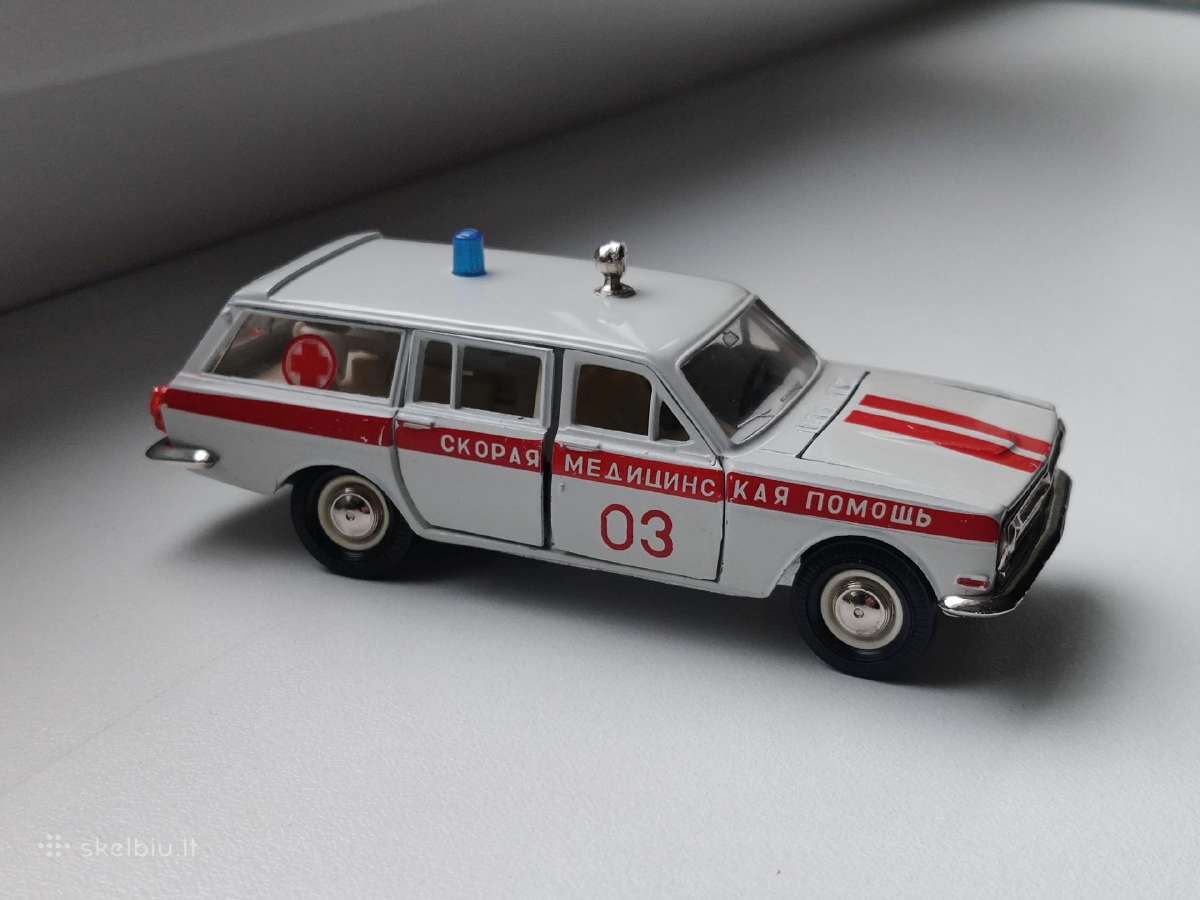 1:43 gaz 24-02 volga greitoji ussr - nuotraukos Nr. 5