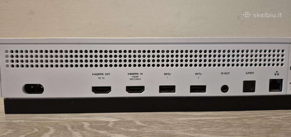 Xbox one s 500gb + 2 žaidimai - nuotraukos Nr. 3