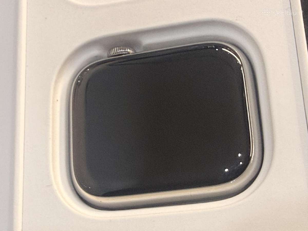 Apple Watch 7 45mm stainless steel silver - nuotraukos Nr. 5