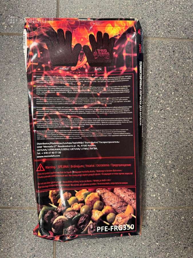 Karščiui atsparios Bbq pirštinės - nuotraukos Nr. 2