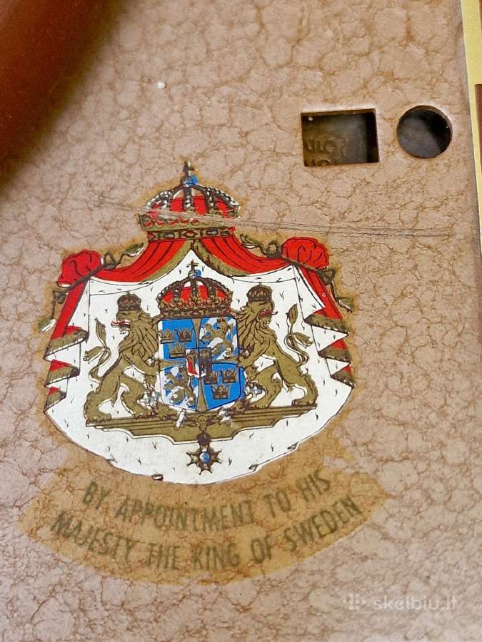 Vintažinė mid century tikmedžio radija su patefonu - nuotraukos Nr. 20