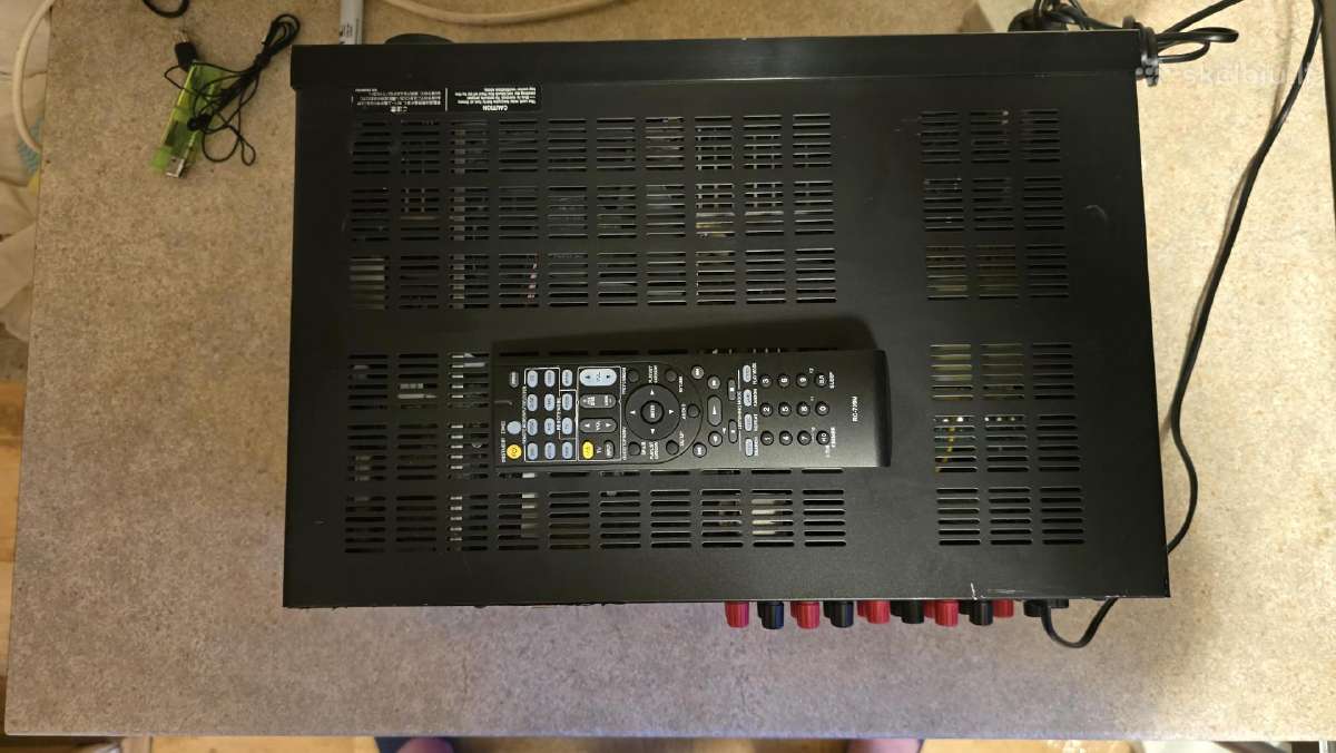 Onkyo tx-sr608 resyveris su distanciniu pultu. - nuotraukos Nr. 3
