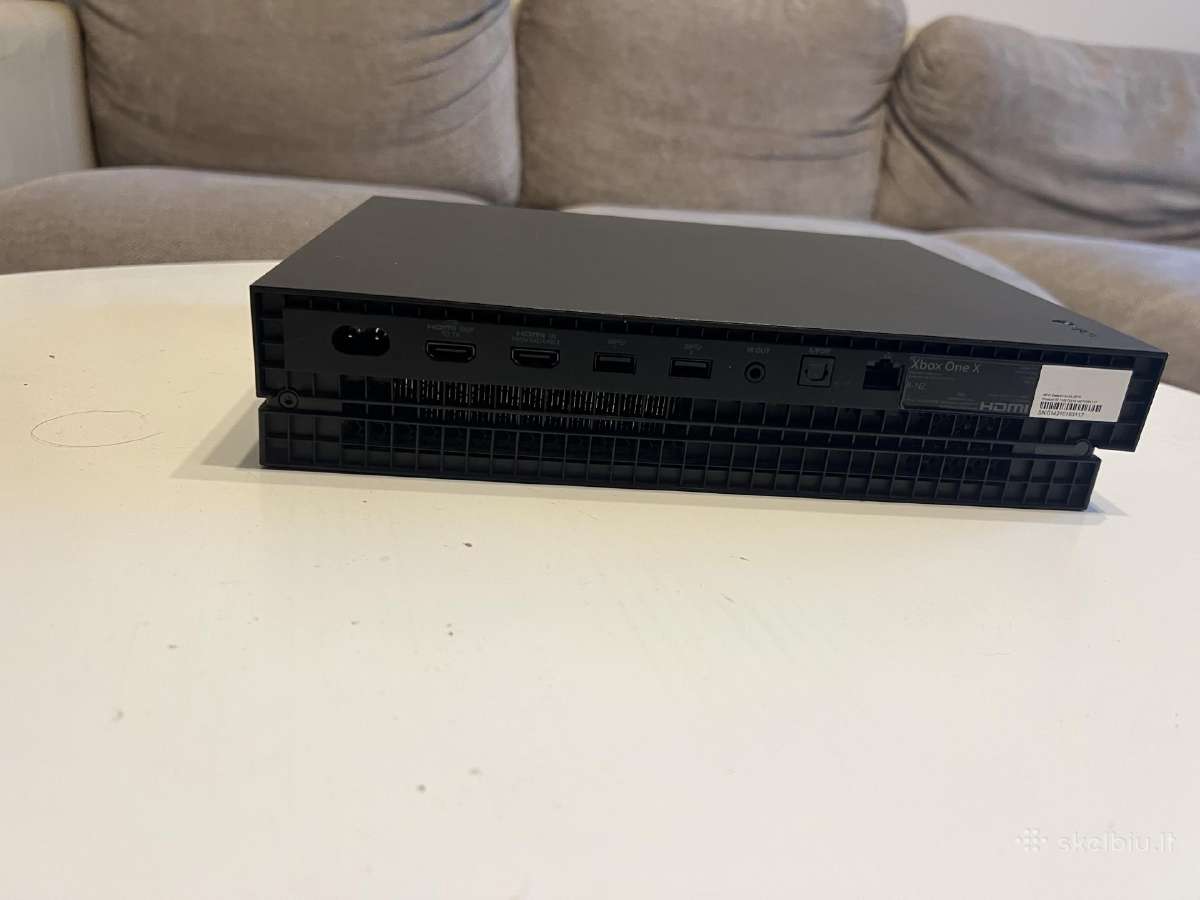 Xbox one x konsolė - nuotraukos Nr. 2