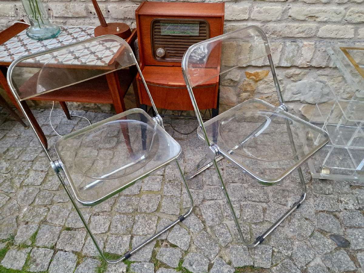 Vintažinės mid century Bauhaus st. kėdės "Plia" - nuotraukos Nr. 10