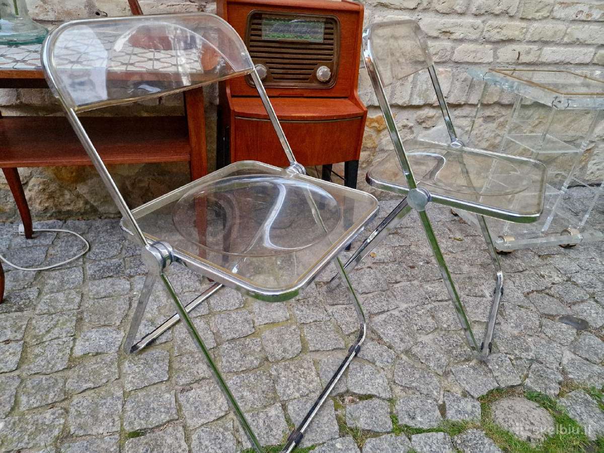Vintažinės mid century Bauhaus st. kėdės "Plia" - nuotraukos Nr. 11