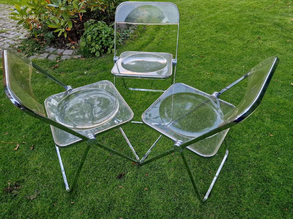Vintažinės mid century Bauhaus st. kėdės "Plia" - nuotraukos Nr. 36