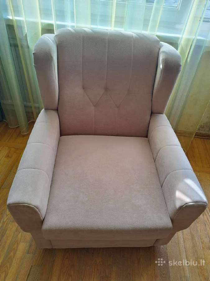 Sofa-lova su dviejais foteliais - nuotraukos Nr. 5