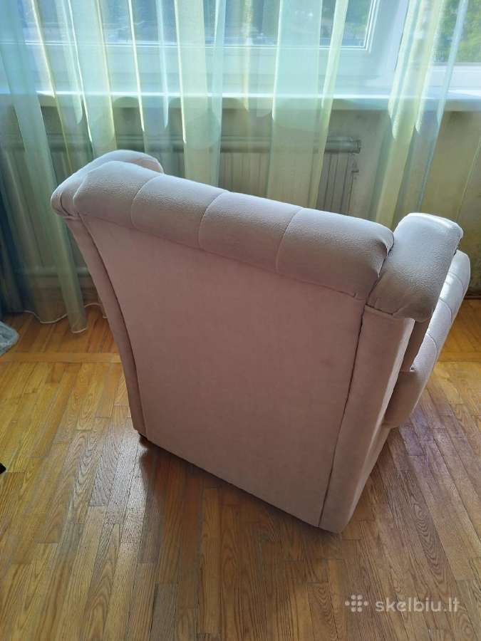 Sofa-lova su dviejais foteliais - nuotraukos Nr. 6