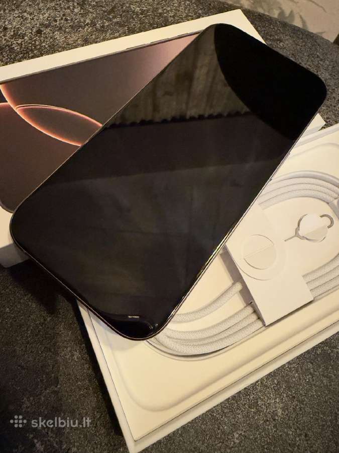 iPhone 16 pro gold titanium - nuotraukos Nr. 3