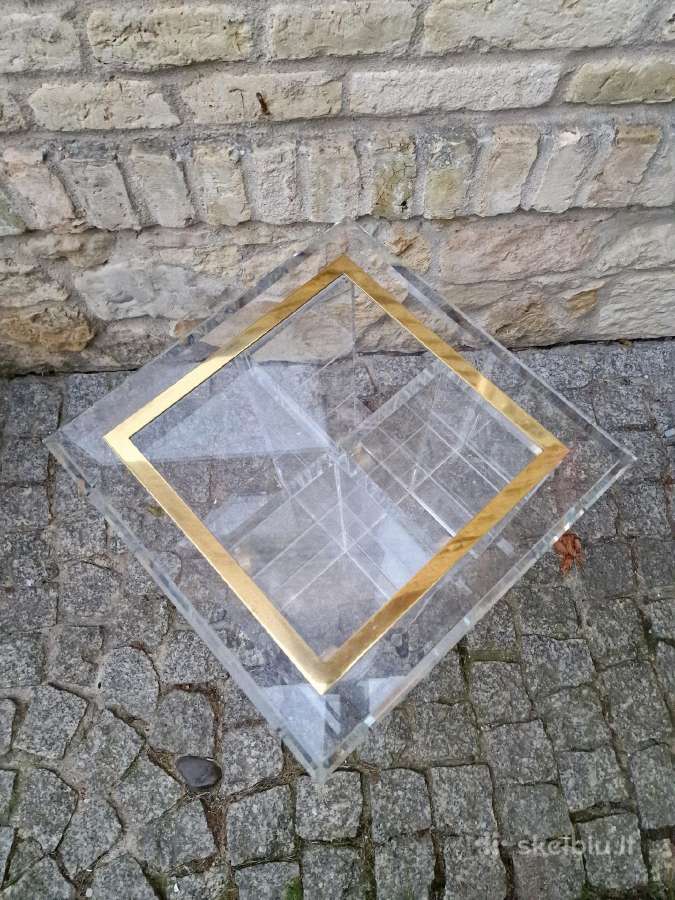 Vintažinis mid century poliakrilo staliukas - nuotraukos Nr. 6