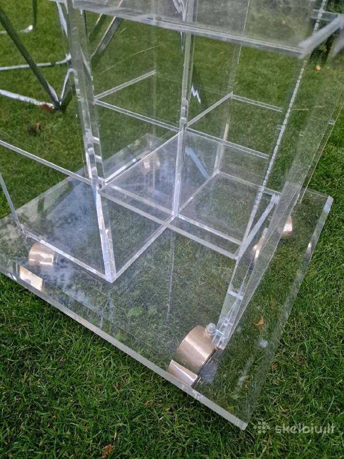 Vintažinis mid century poliakrilo staliukas - nuotraukos Nr. 7