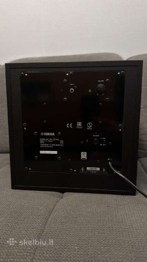 Yamaha NS-sw050 Žemų dažnių kolonėlė - nuotraukos Nr. 2