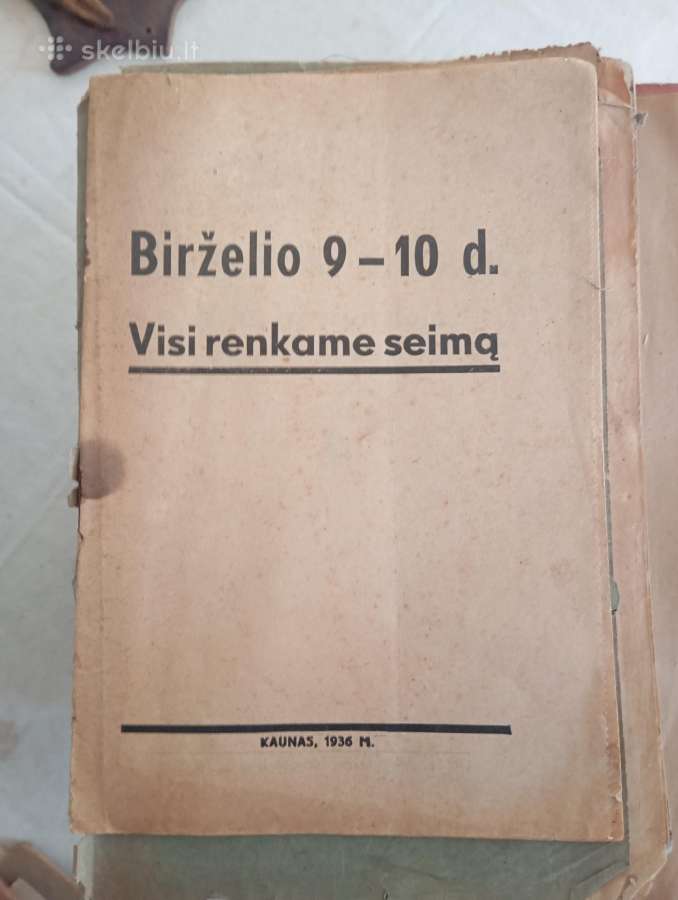 Antikvarinės knygos ir žurnalai - nuotraukos Nr. 23