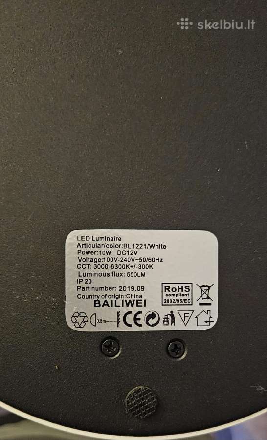 Darbo stalo šviestuvas Standart Ely, LED, 9w - nuotraukos Nr. 5