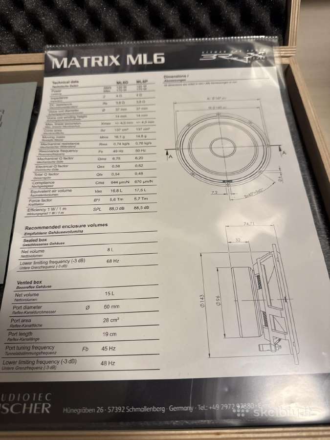 Brax matrix Ml 6p - nuotraukos Nr. 4
