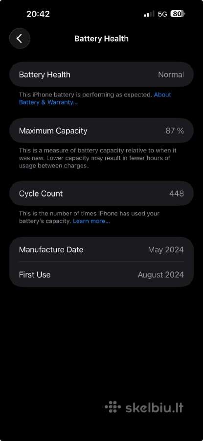 iPhone Pro Max 15 - nuotraukos Nr. 5