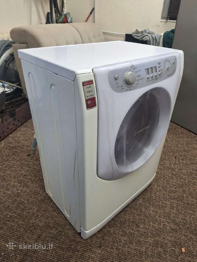 Ariston Aqualtis Aqsf 105 skalbimo mašina - nuotraukos Nr. 4