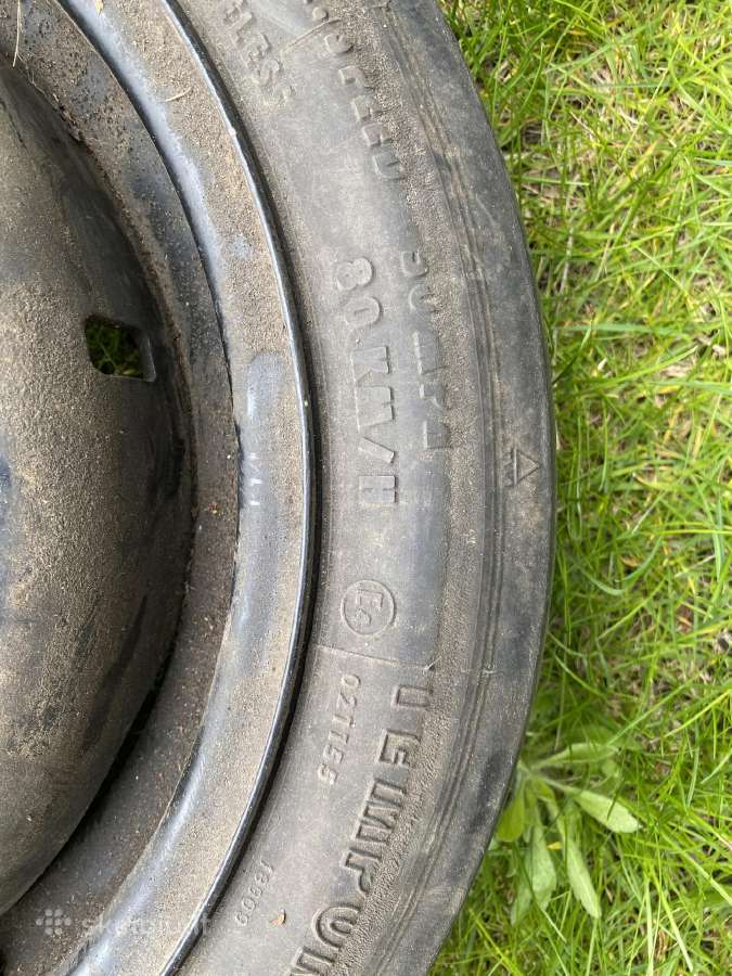 Atsarginis ratas Continental 105 70 R14 - nuotraukos Nr. 4