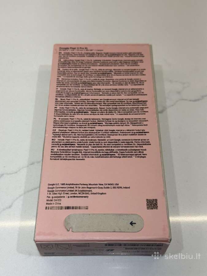 Google Pixel 11 Pro XL Canyon 256gb - nuotraukos Nr. 2