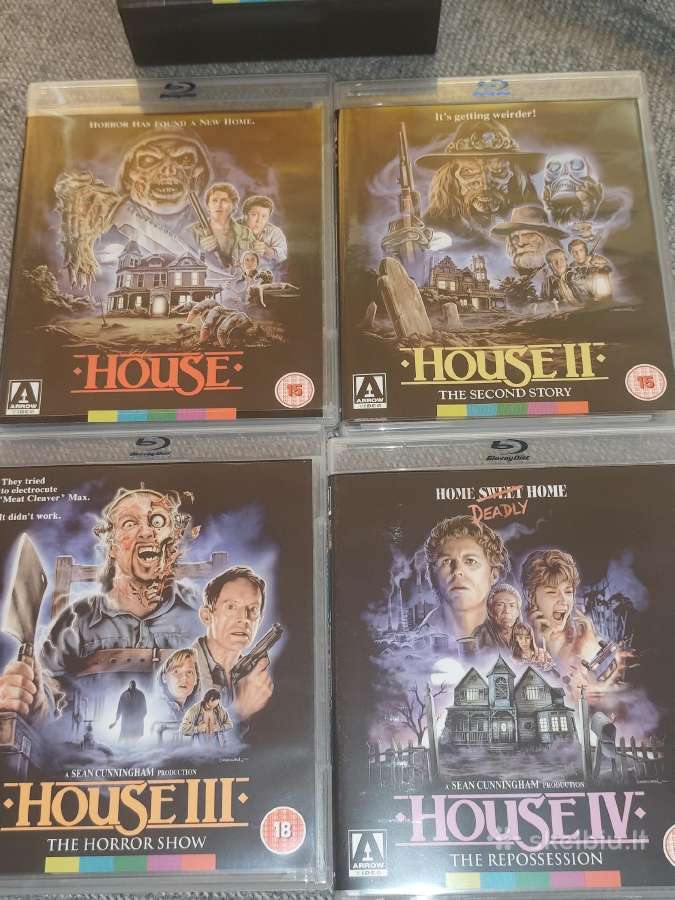 House The Collection 1-4 blu-ray Arrow video - nuotraukos Nr. 3
