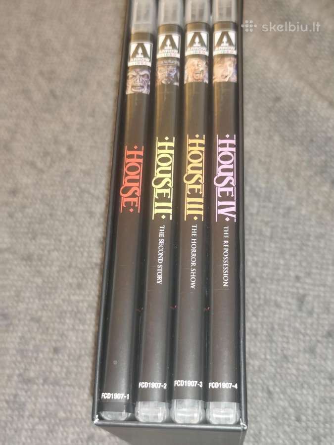 House The Collection 1-4 blu-ray Arrow video - nuotraukos Nr. 4