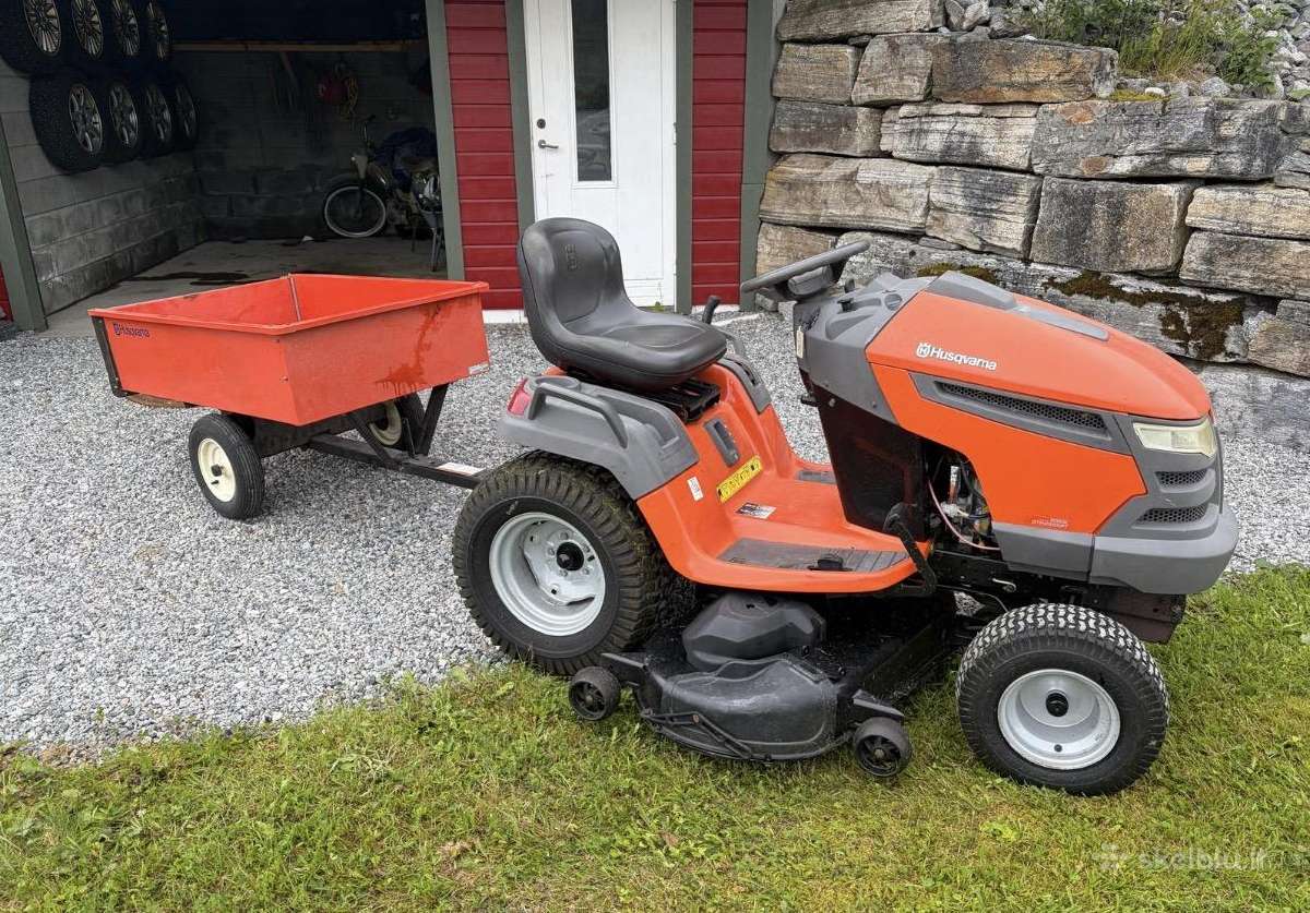 Husqvarna Gth 260 zolepjove traktoriukas - nuotraukos Nr. 2