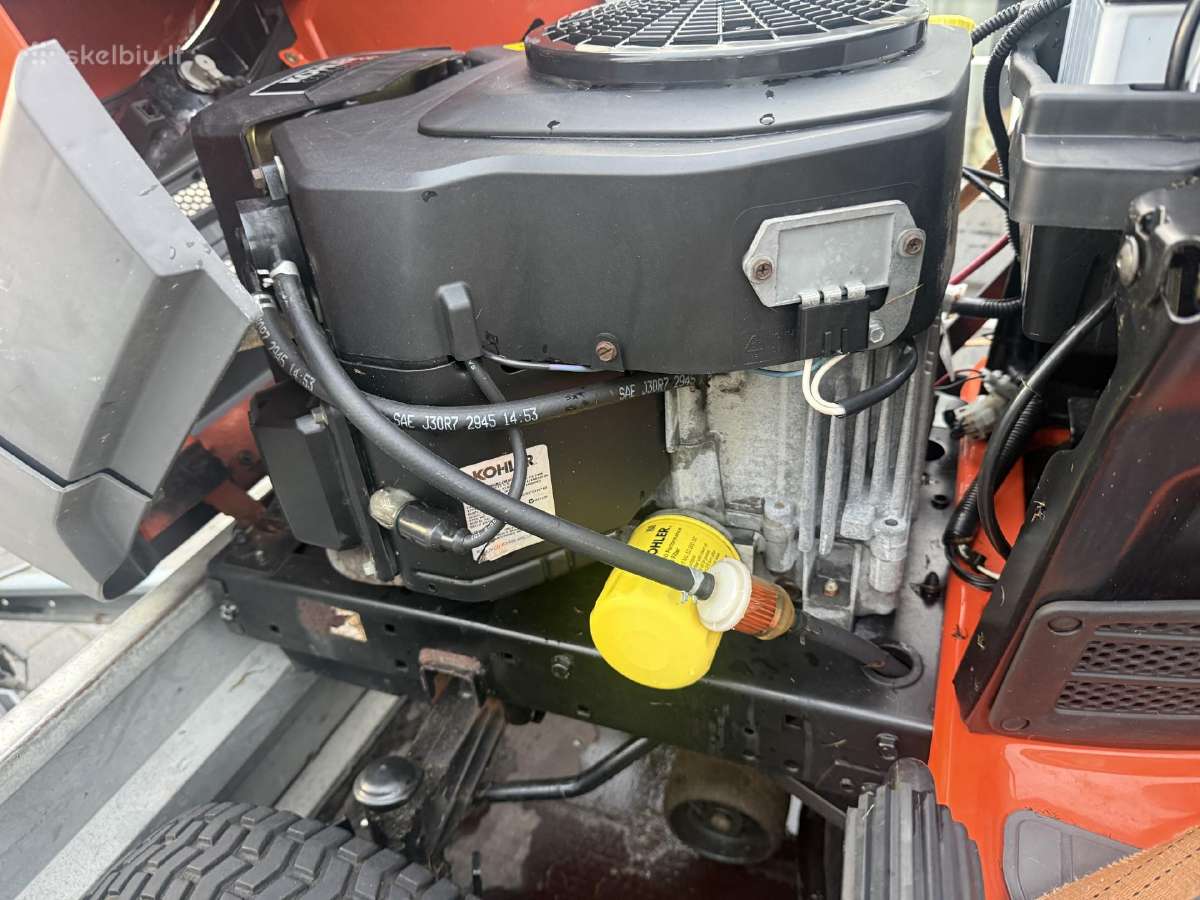 Husqvarna Gth 260 zolepjove traktoriukas - nuotraukos Nr. 11