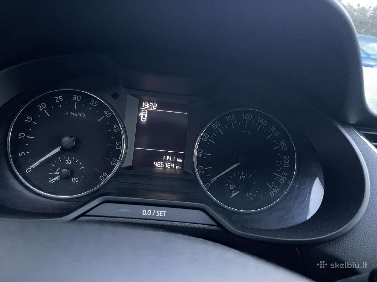 Skoda Octavia 2014 2.0l 110kw - nuotraukos Nr. 11