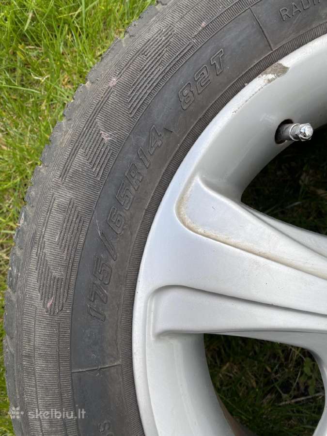 Ydh lieti ratlankiai su padangomis 175/65 R14 - nuotraukos Nr. 6