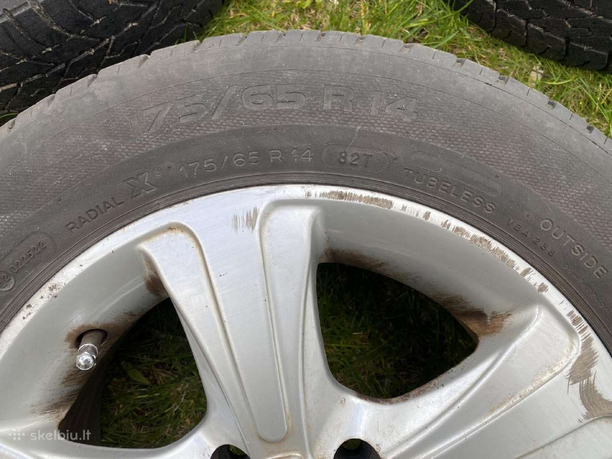 Ydh lieti ratlankiai su padangomis 175/65 R14 - nuotraukos Nr. 9