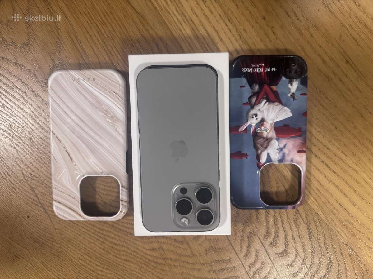 Parduodamas iPhone 15 Pro (128 GB) - nuotraukos Nr. 2