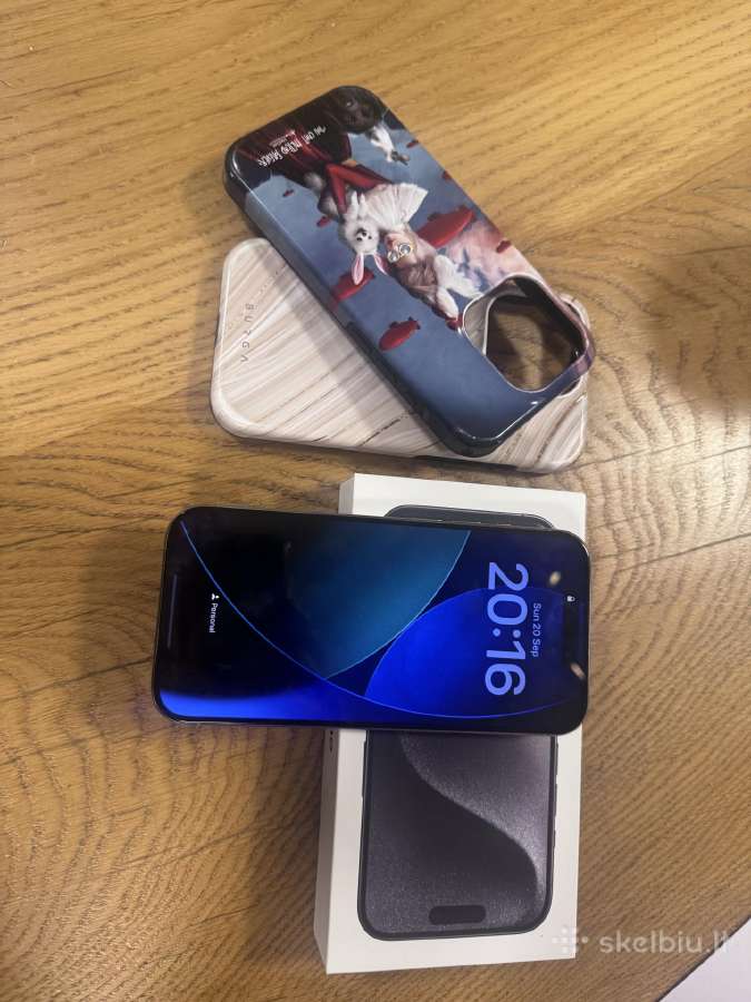 Parduodamas iPhone 15 Pro (128 GB) - nuotraukos Nr. 4